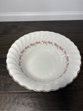Vintage Myott Pink Petite Single Bowl Ironstone Made in England